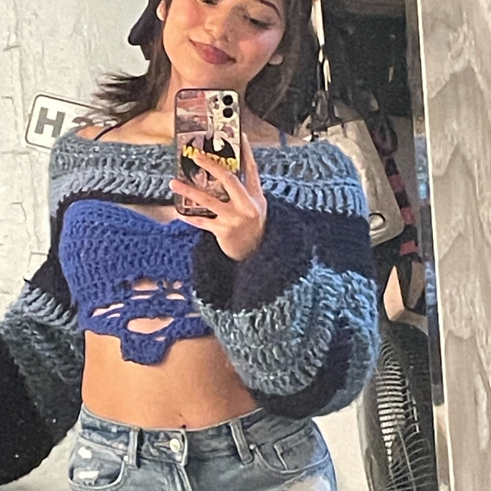 Crochet bolero